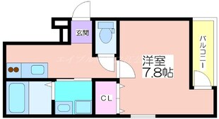 フジパレス遠里小野Ⅴ番館の物件間取画像